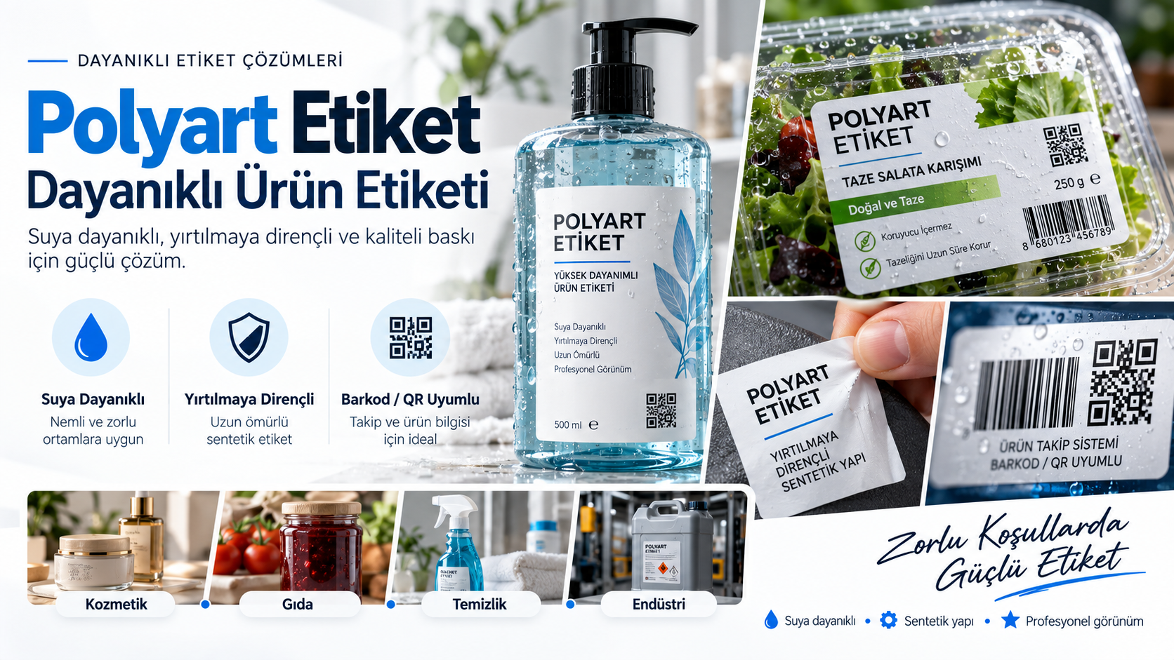 Polyart Etiket Nedir? Dayanıklı Ürün Etiketi Nerelerde Kullanılır?